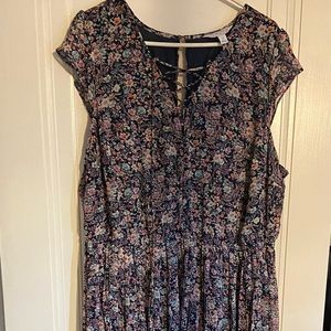 Floral maxi dress